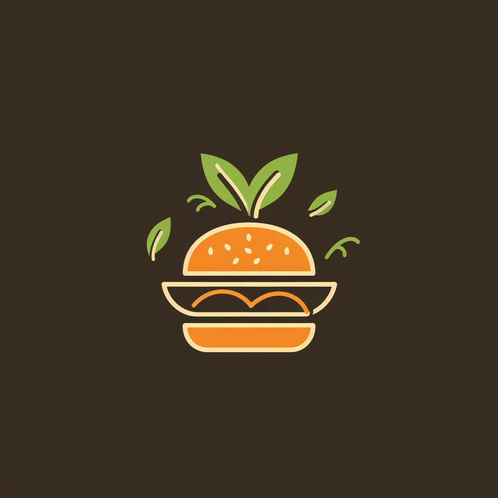 Minimalistic logo eco design