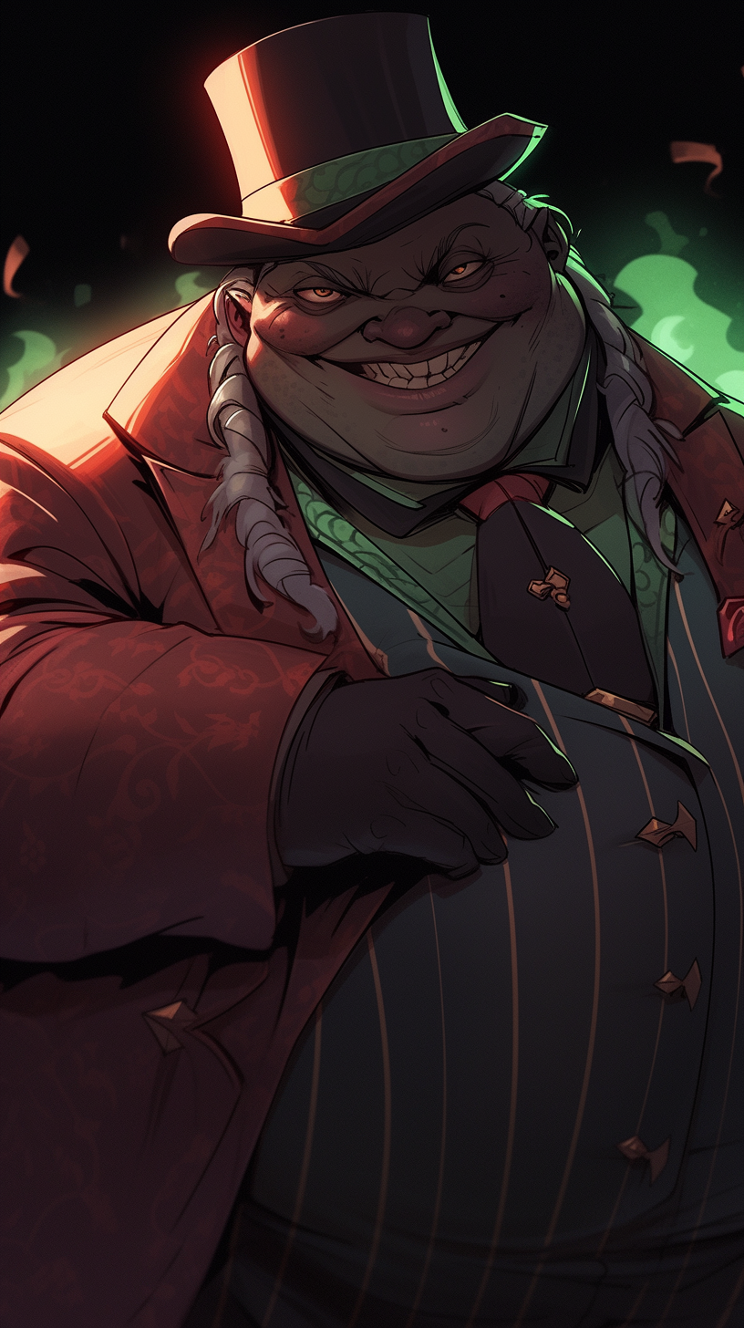 Fat Yuan-ti Pureblood Warlock, Wicked Smile