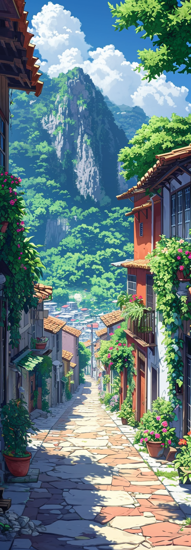 Favela Landscape in Hallyu Style