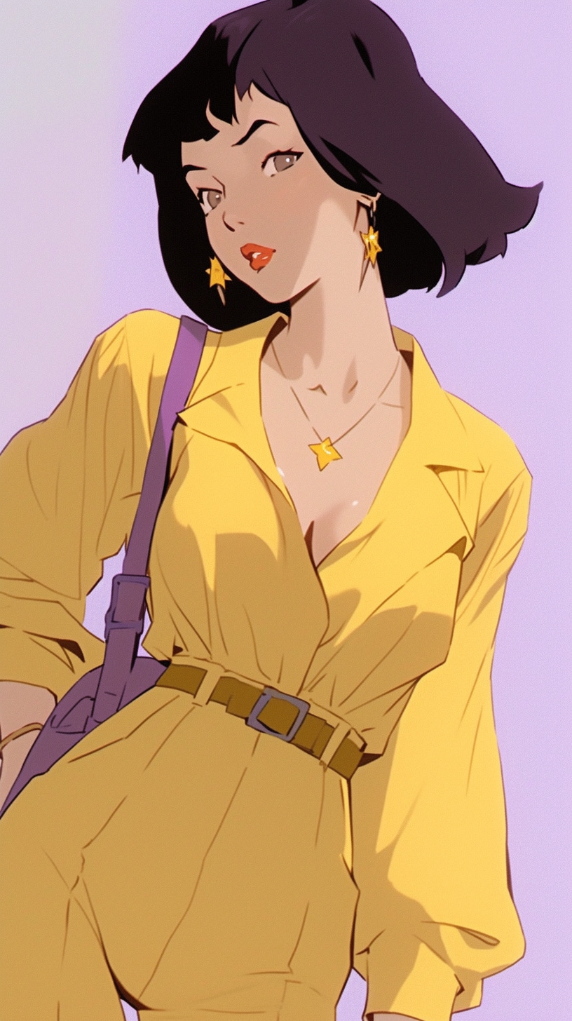 Faye Valentine 90s Anime Screencap