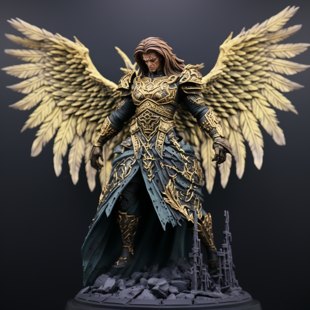 Beautiful Featureless Angel Statue