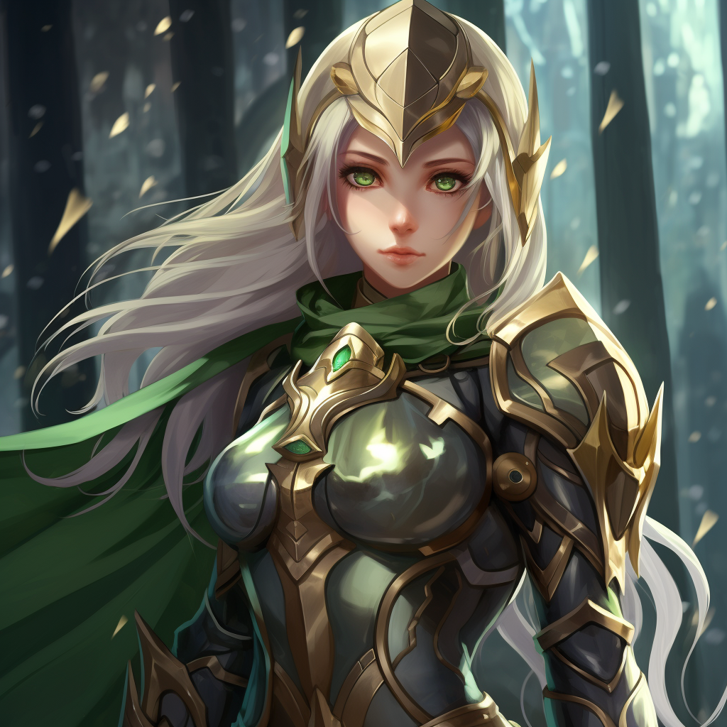 Female Elf Adventure Determination Avatar