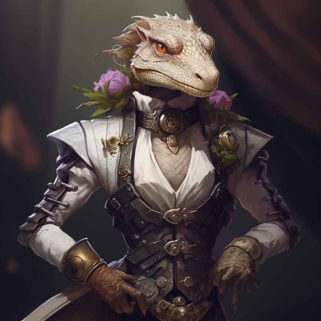 Female Kobold Wedding Suit