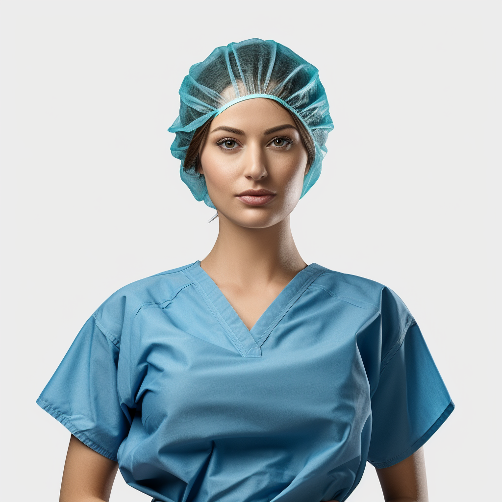 Female Surgeon Transparent Background