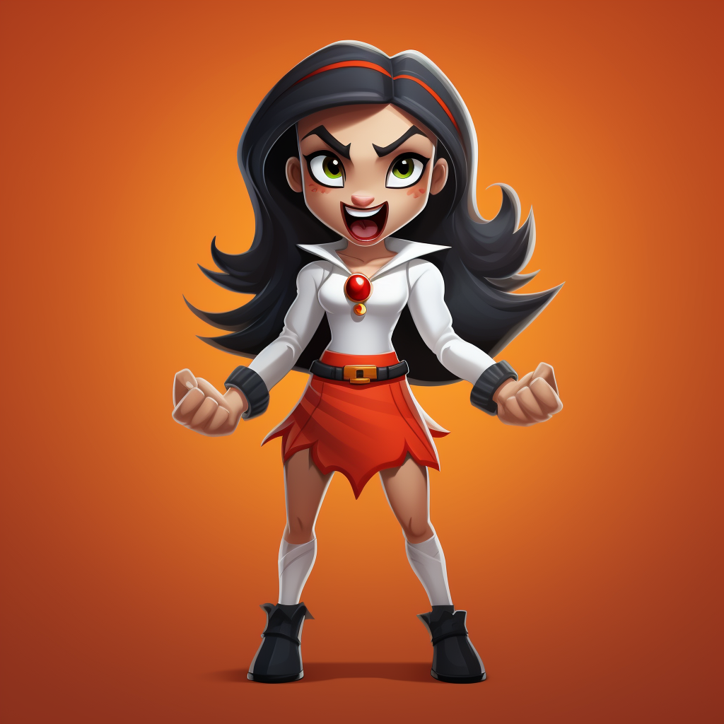 Angry female vampire Chikaletta from Paw Patrol