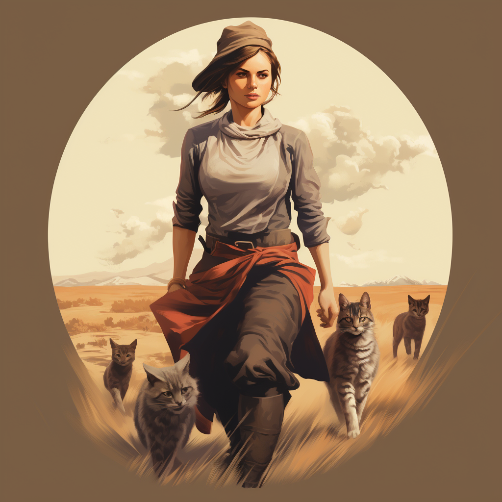 Stylish Female Cat Herder - Anato Finnstark