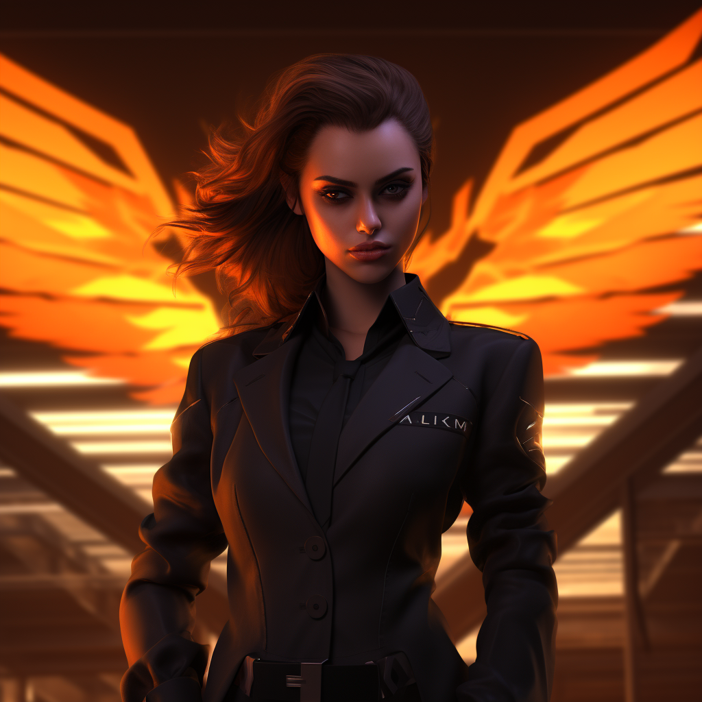 Female Valorant Phoenix Agent in action