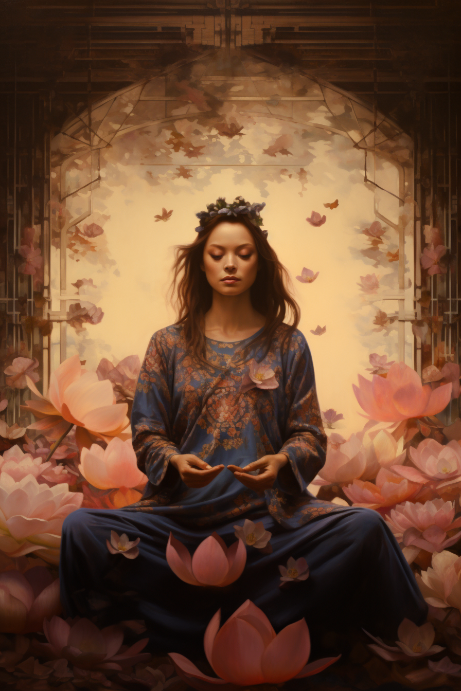 Feminine Mindfulness Art