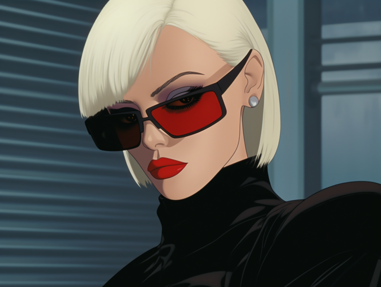 Realistic character from La Femme Nikita