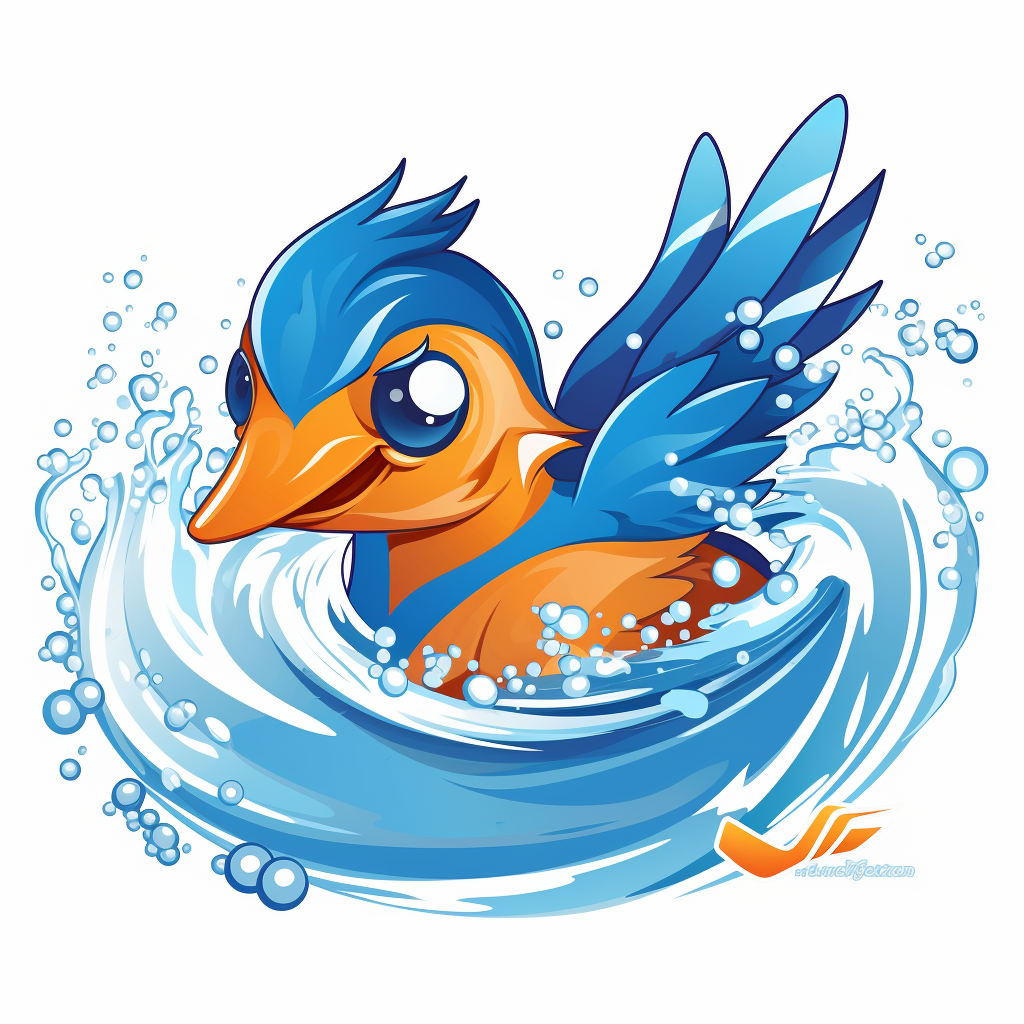 Logo of Fenix Swim School with Phoenix Bird