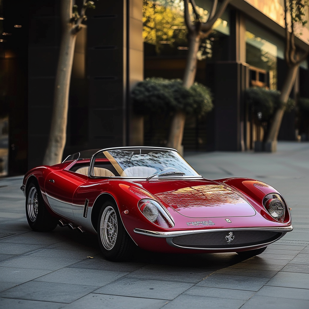 Ferrari 296GTS with Baby Skin Paint