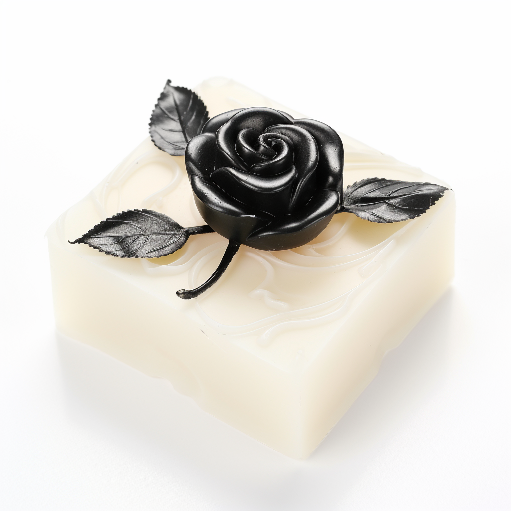 Women's Soap with Black Rose