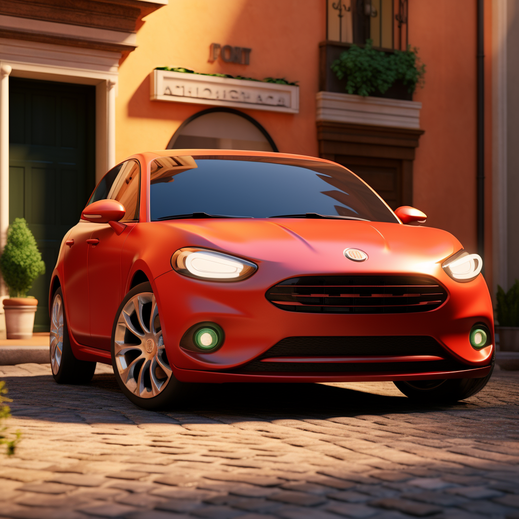 Fiat Egea in Disney Pixar Cars