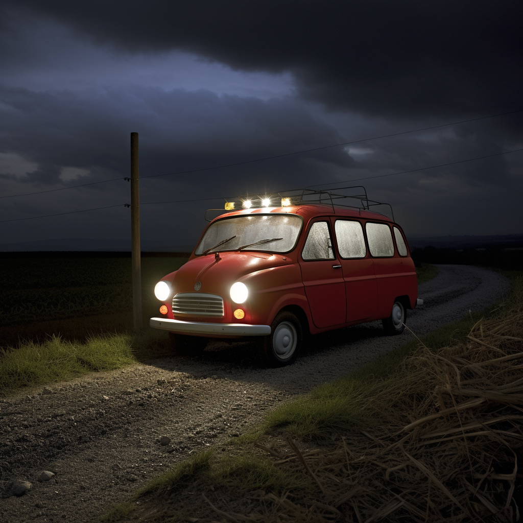 Fiat Multipla Emergency Car Siren Lights