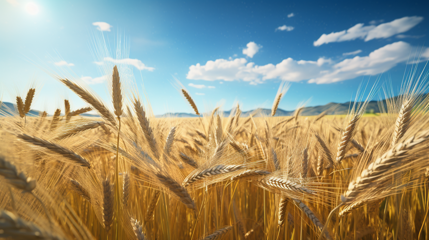 Barley Field in Sunlight