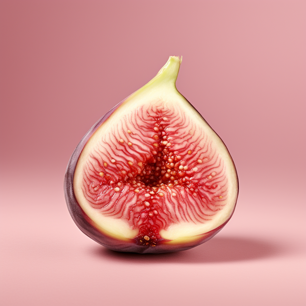 Nutrition facts for fig packaging