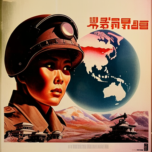 Vintage Film Poster Pyongyang Version 4