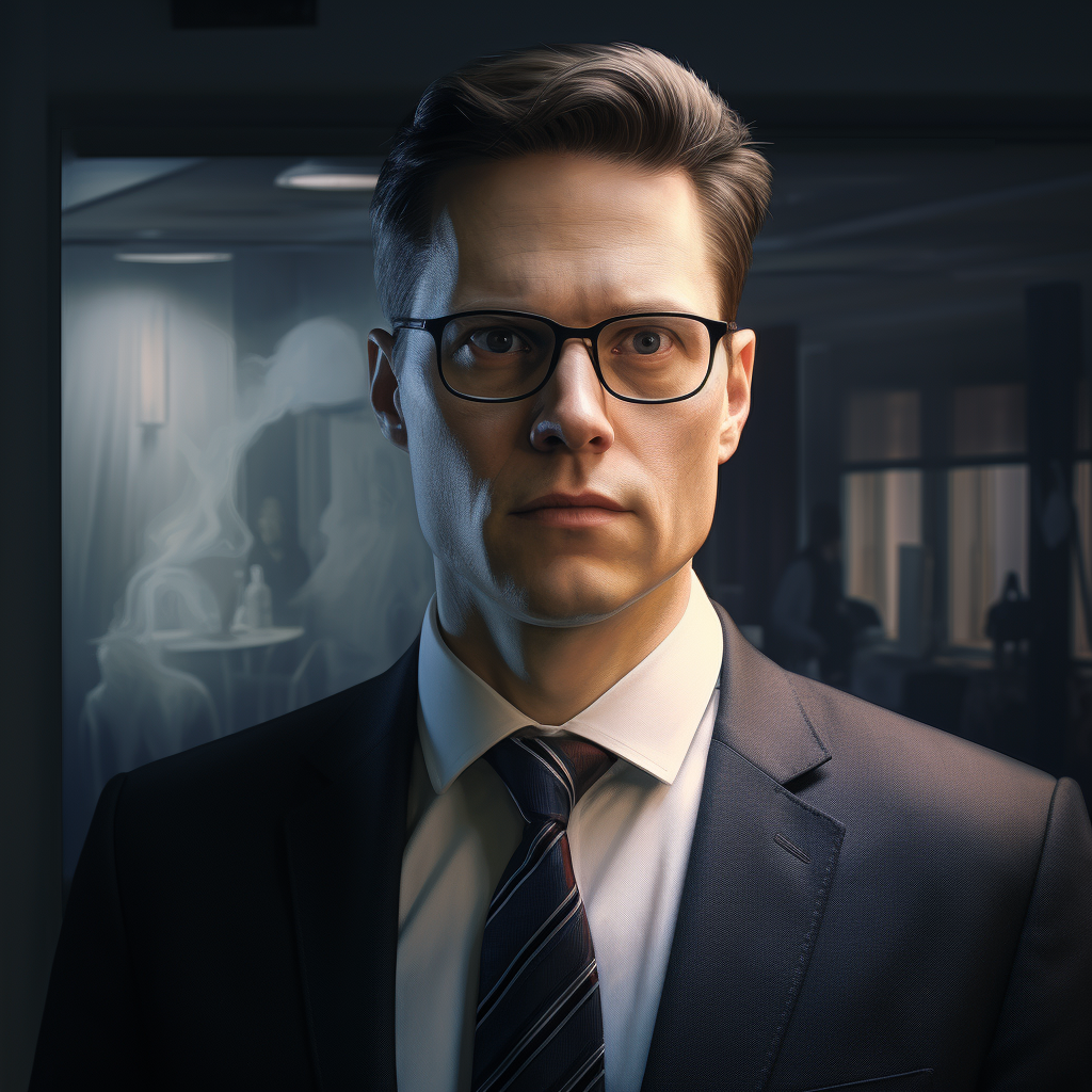 Ultrarealistic image of Finnish CEO