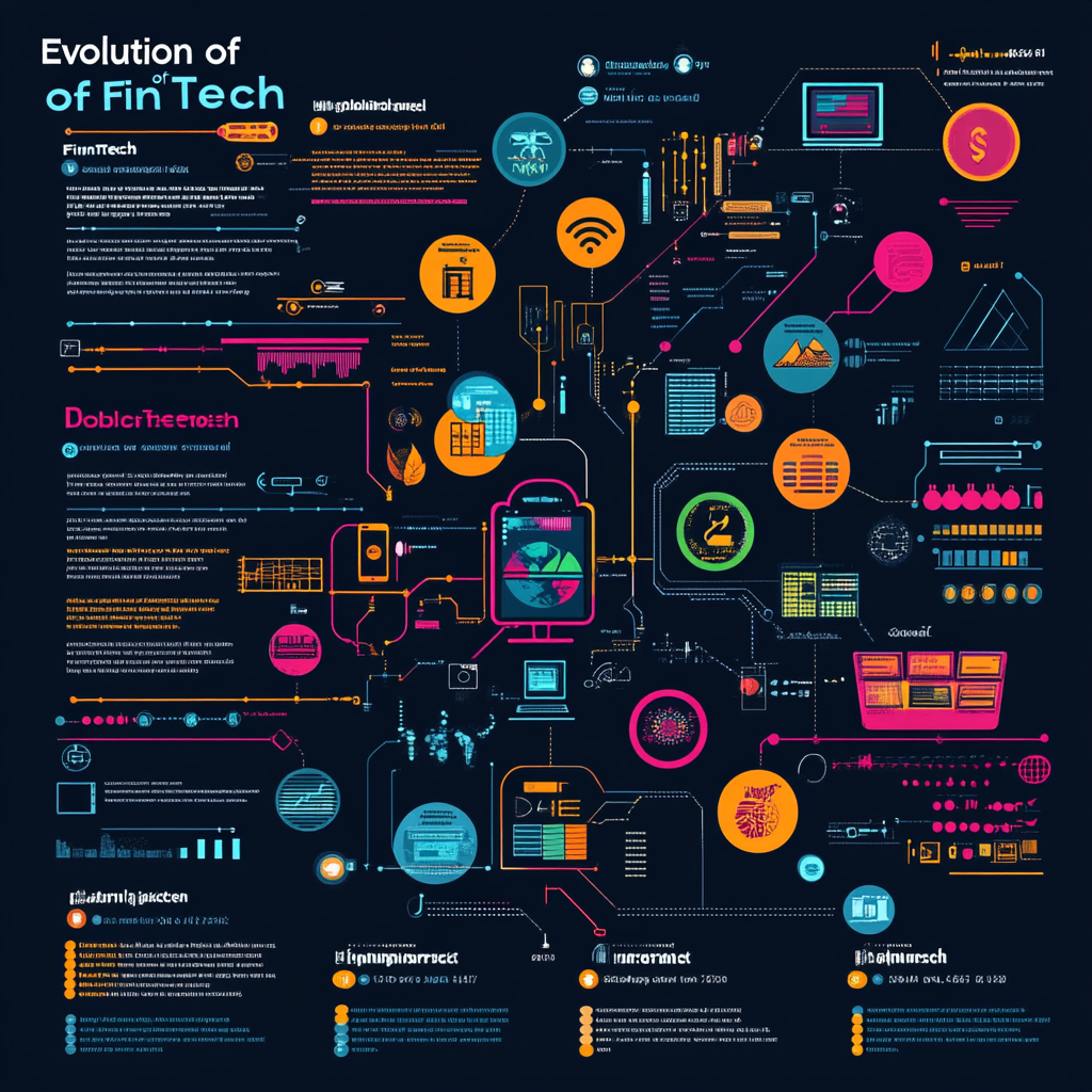 Evolution of FinTech Infographic Design