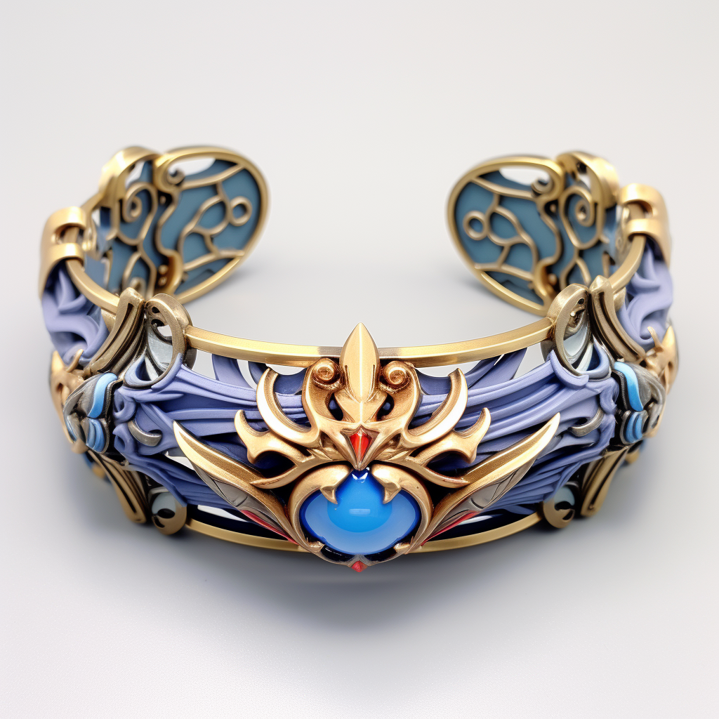 Cartoon arm cuff jewellery from Fire Emblem