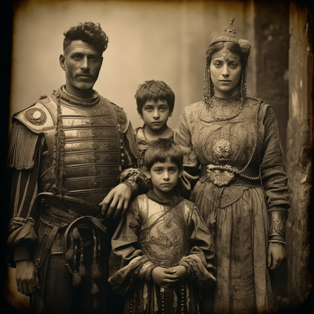 First Century Rome Daguerreotype Image