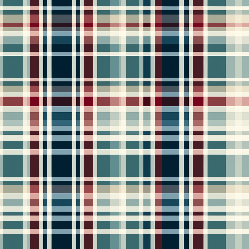 Stylish flannel tile pattern design