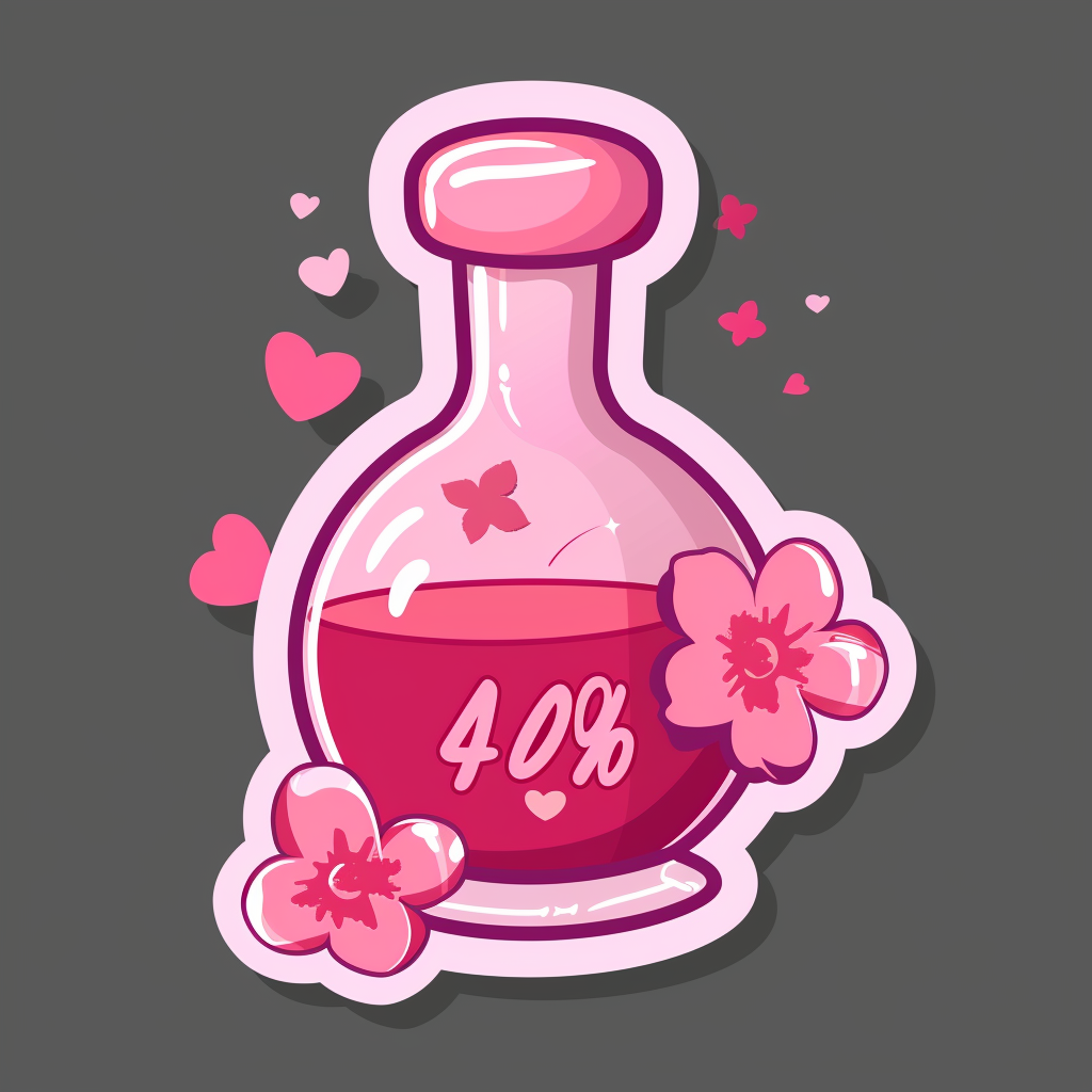 Pink 40% Sale Sticker