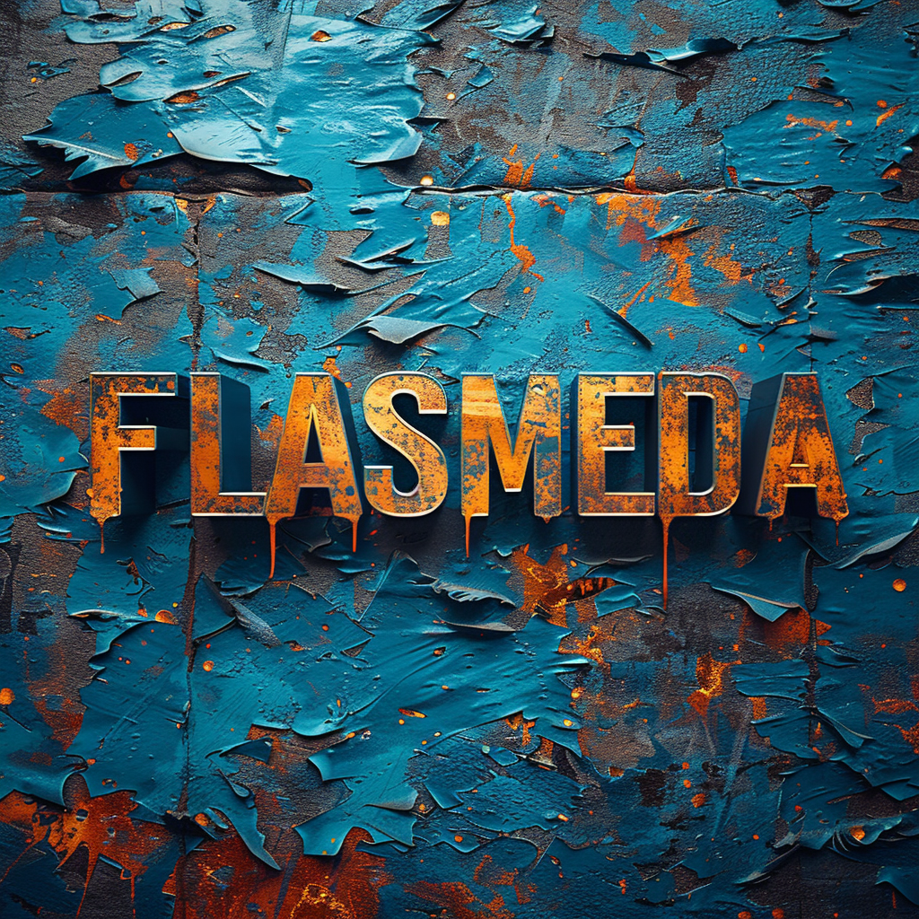 Flashmedia Logo Blue Accent