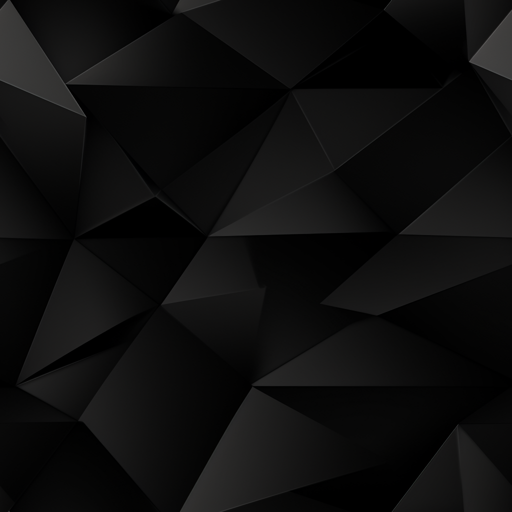 Black Poly Background without 3D Tile