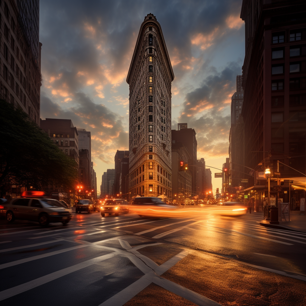 Flatiron Building in New York City