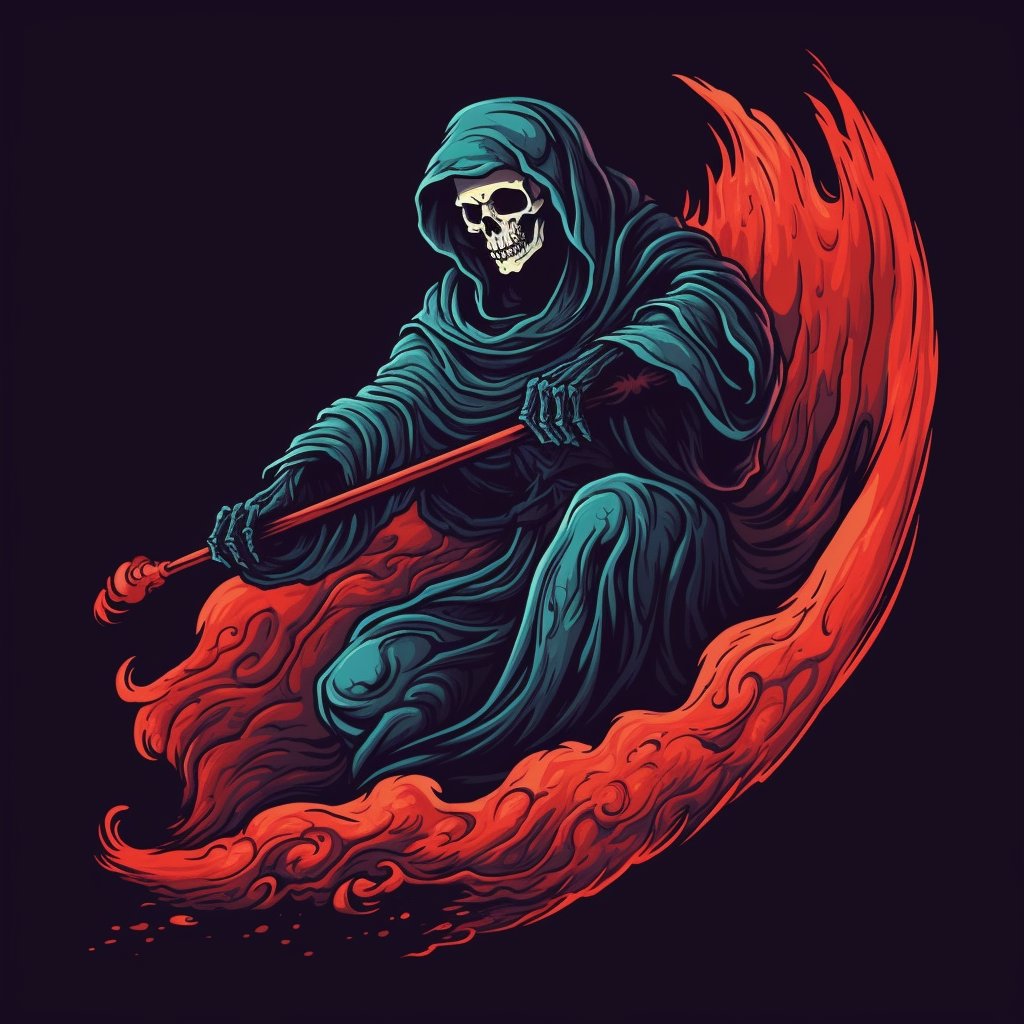 Flirting with Death Reaper Logo