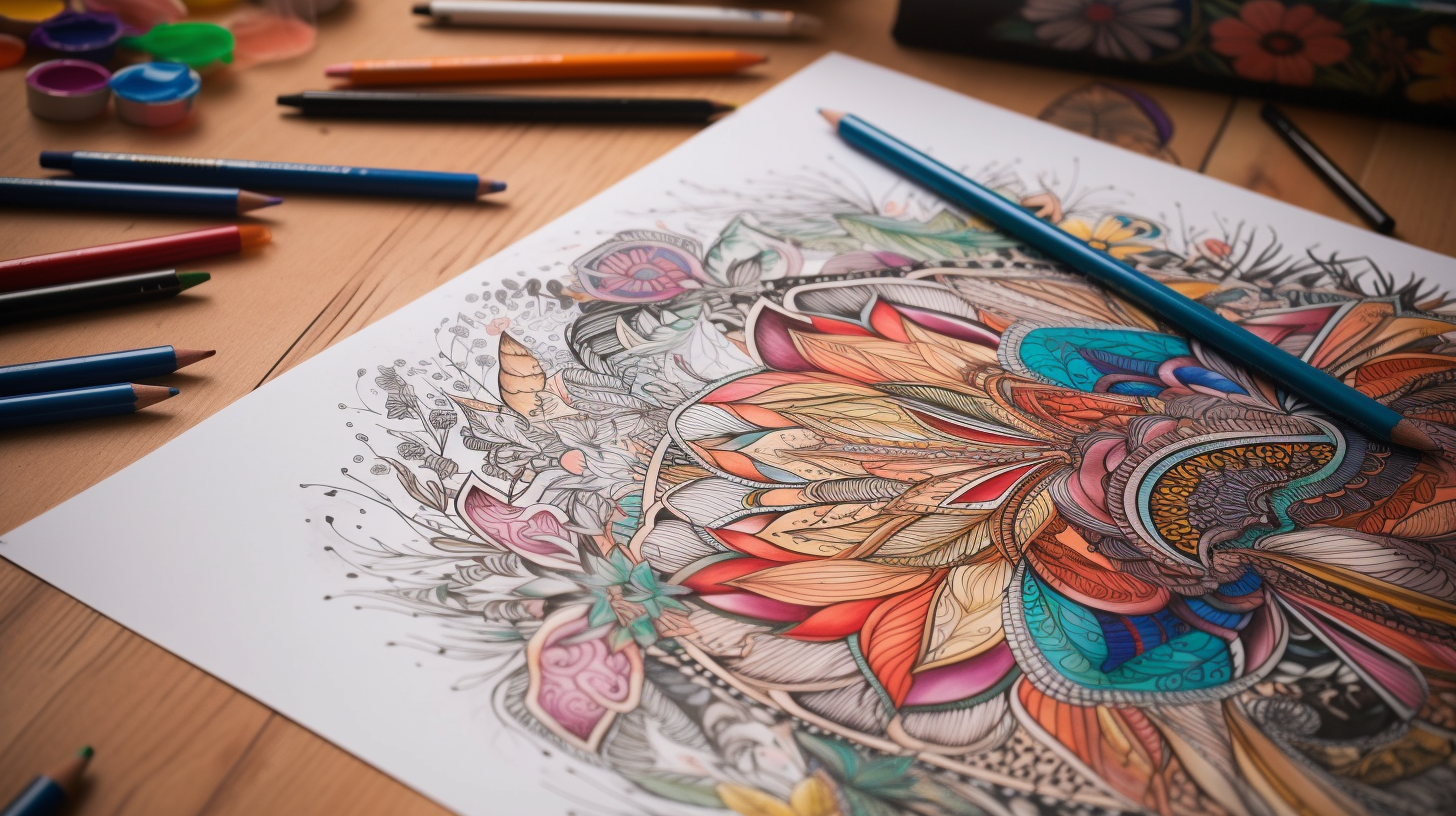 Intricate Hand-drawn Floral Patterns and Mandalas