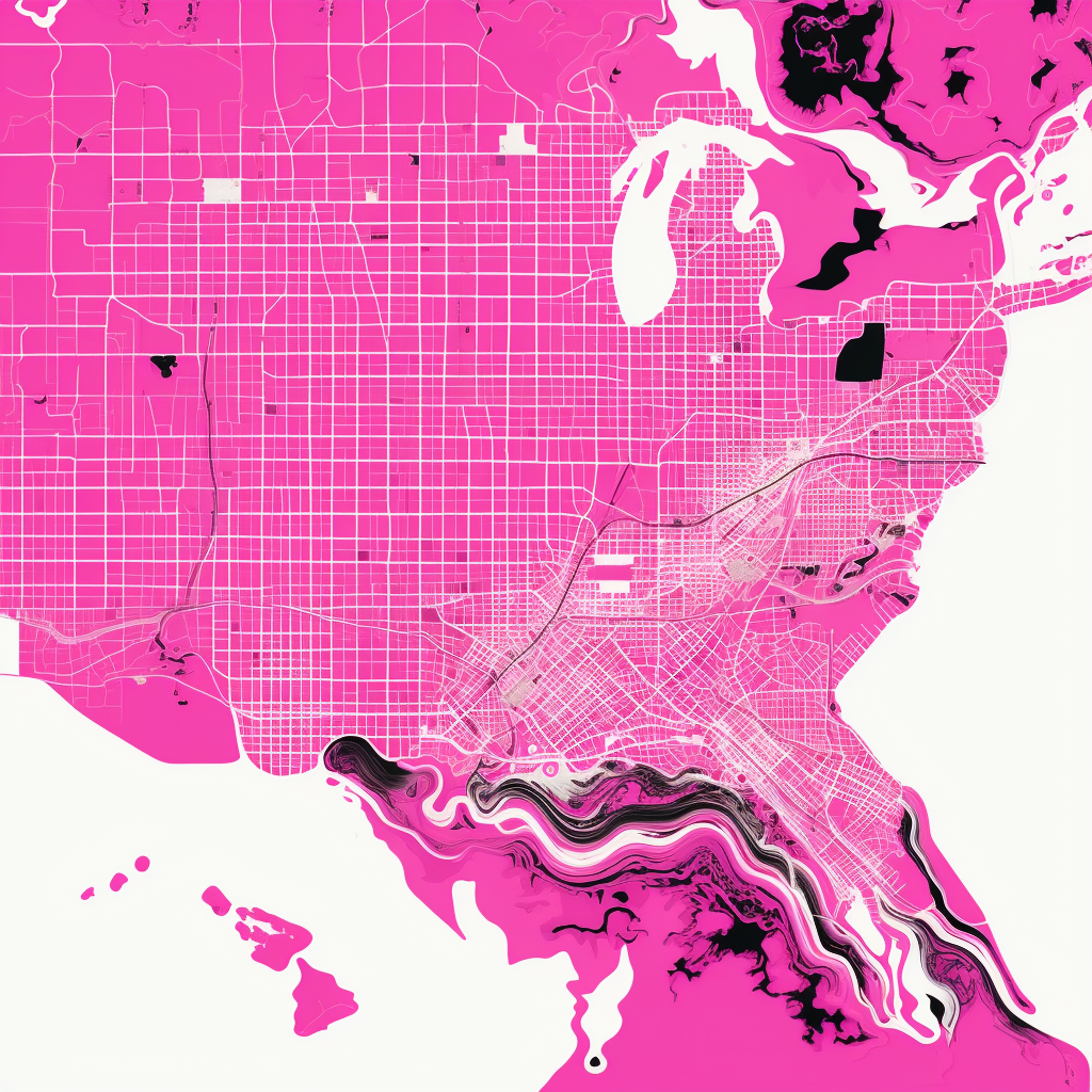 Florida to Washington DC Map