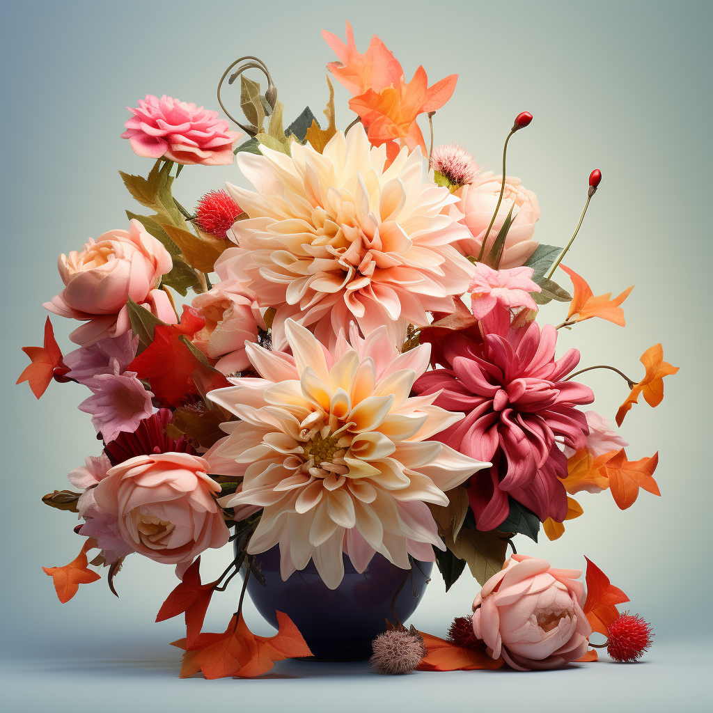 Colorful flowers in Touch Designer