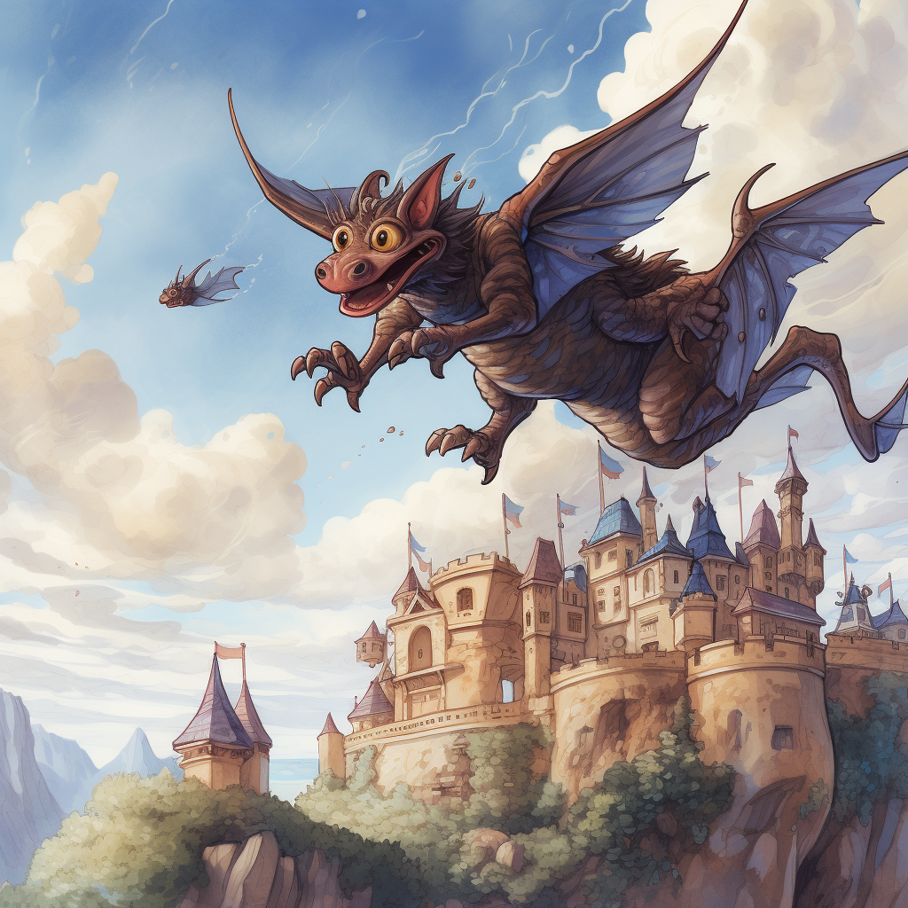 Imp flying castle image