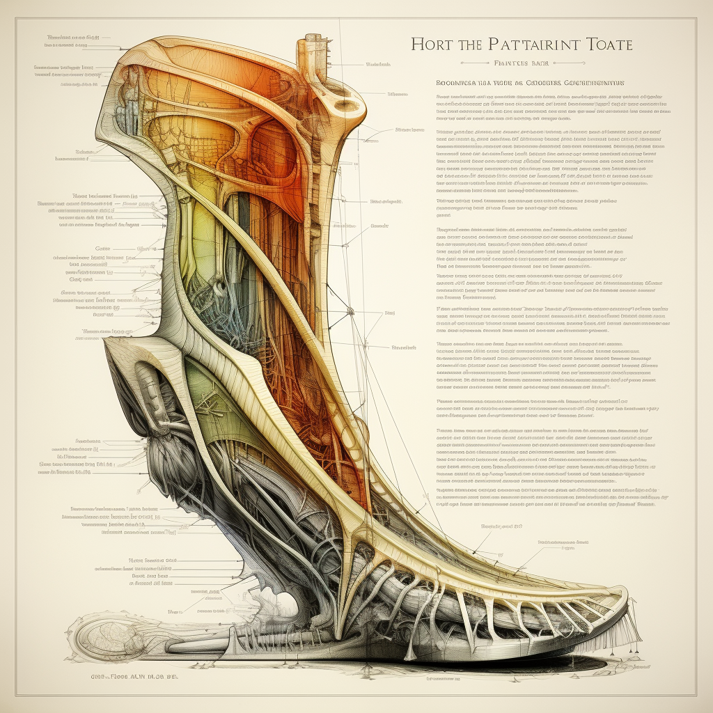 Illustration of Foot Structure