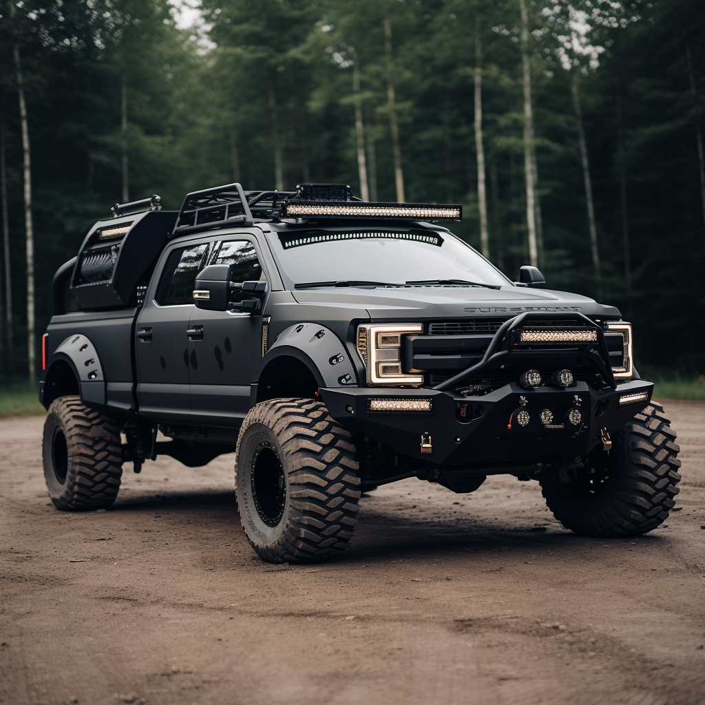 The Mighty Ford F350 Truck