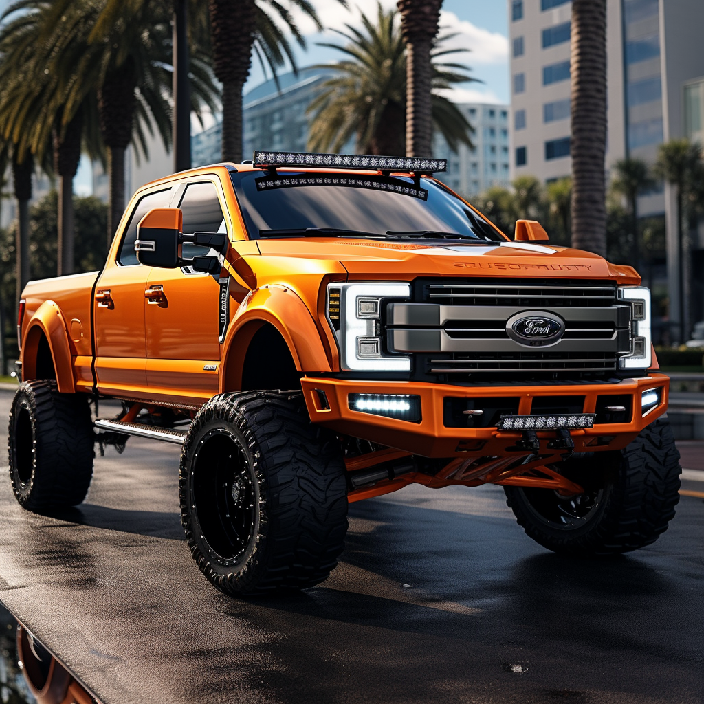 Strong Ford F350 Truck photo