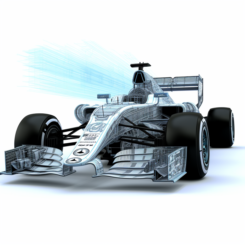 Airflow analysis of Formula One car