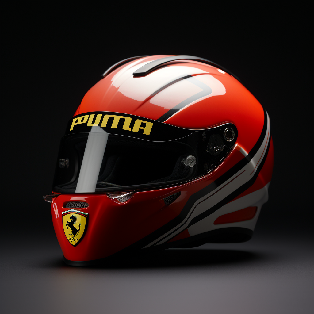 Puma Formula One Race Helmet