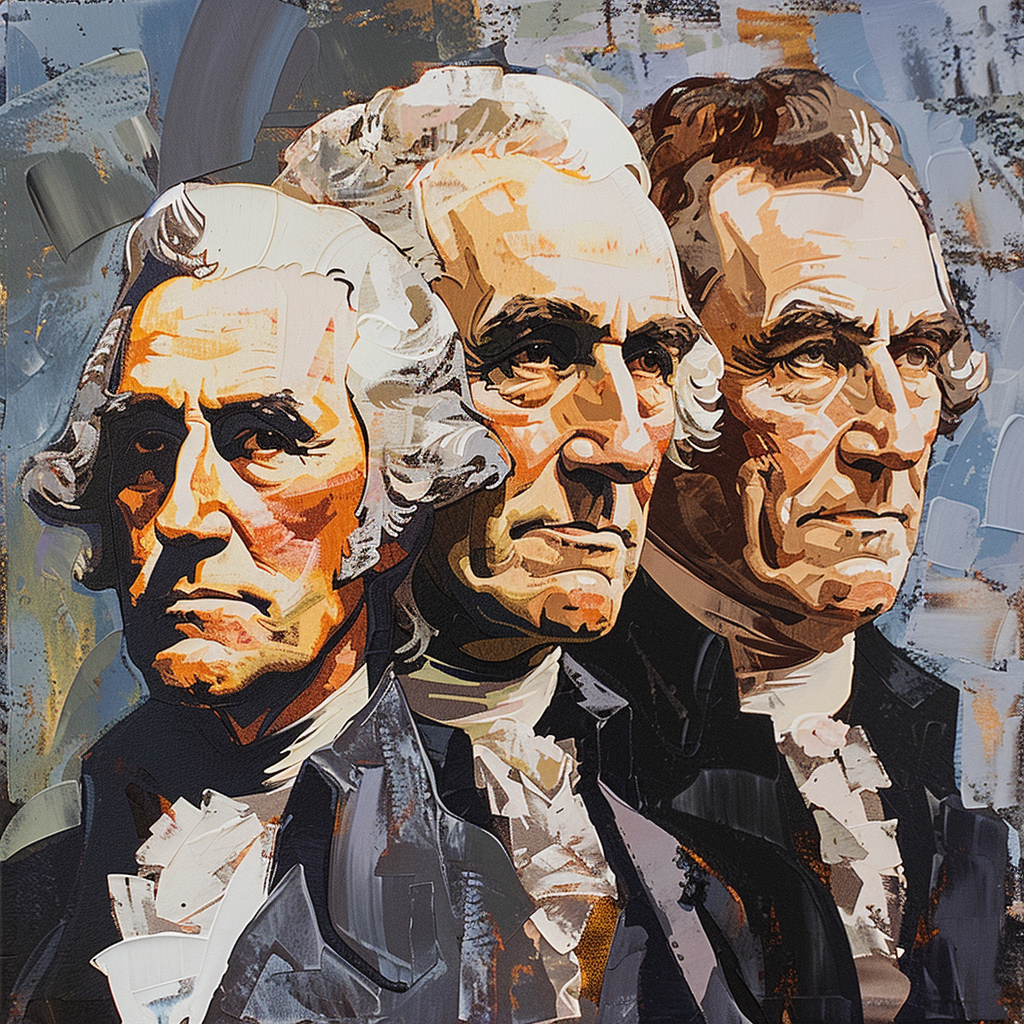 Founding Fathers Portrait Group