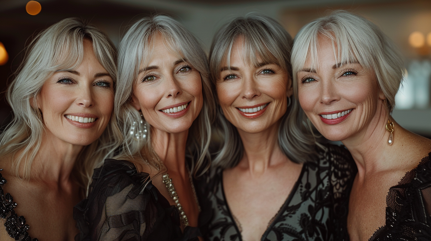 Four Nordic Women Chorus Line