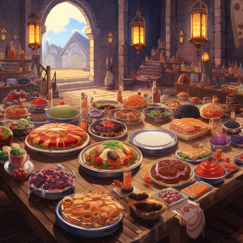 Foxy Castle food fantasy