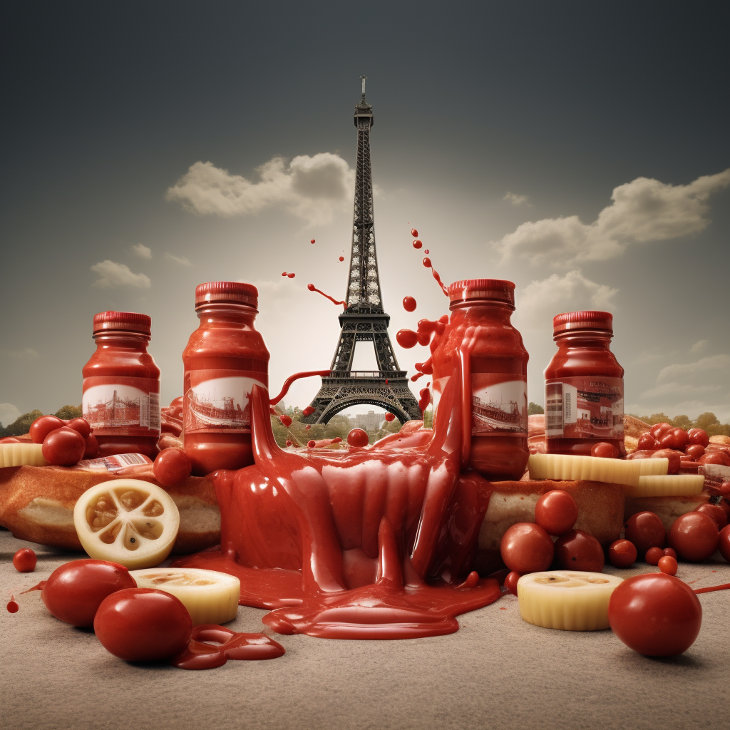 France War Ketchup Image