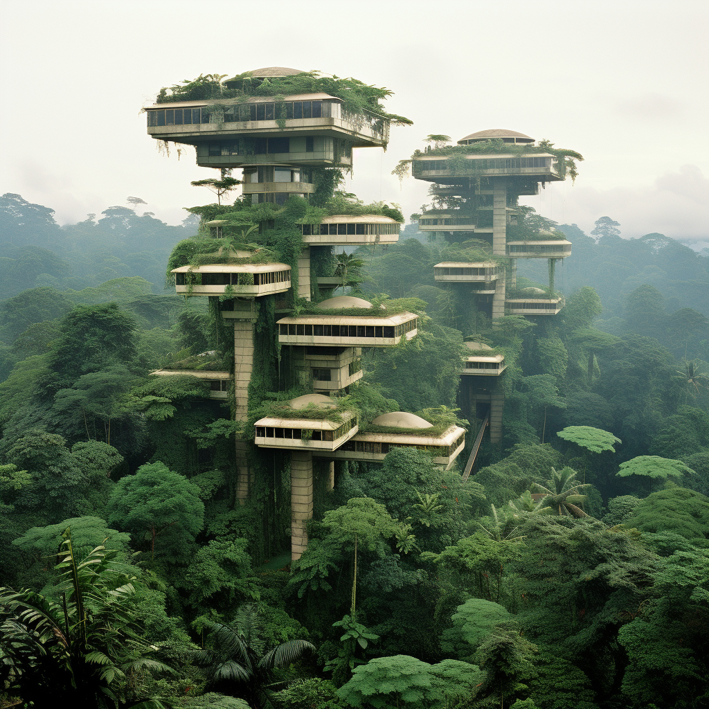 Amazon rainforest skyscraper design