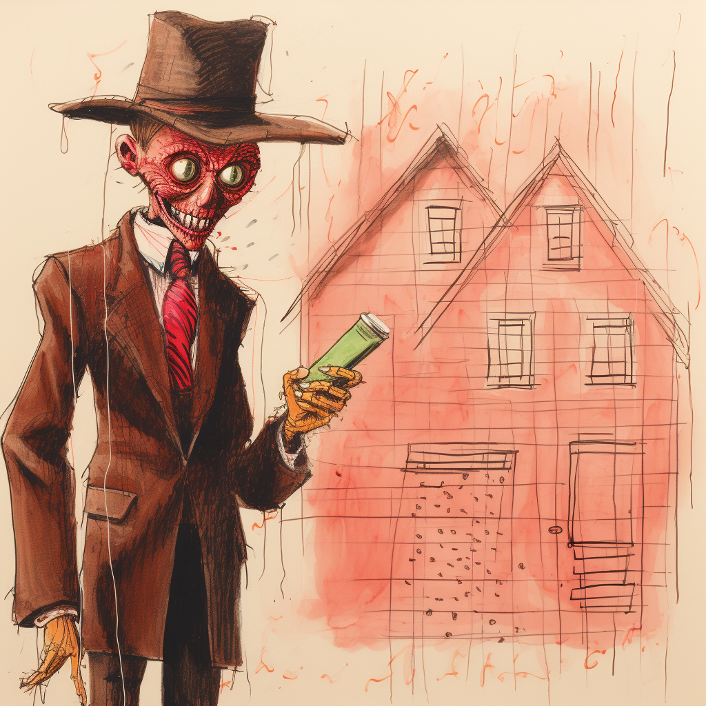 Freddy Krueger contemptuously observes soaring house prices