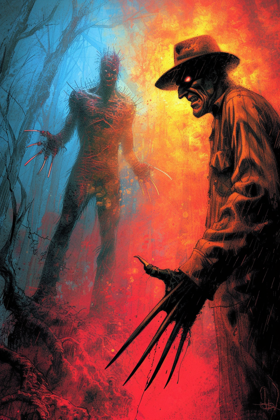 Freddy Krueger vs Wolverine Graphic Novel