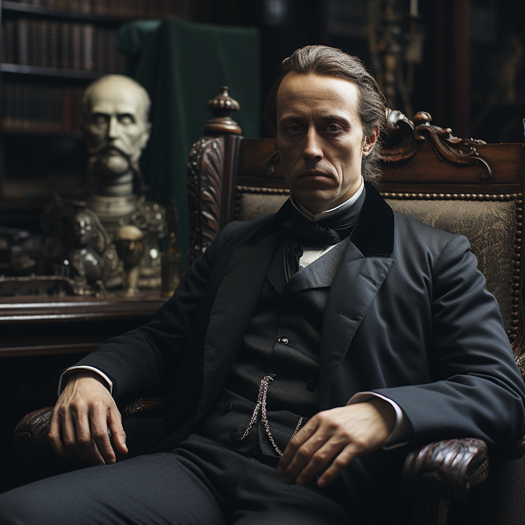 Frederic Chopin portrait by Hasselblad