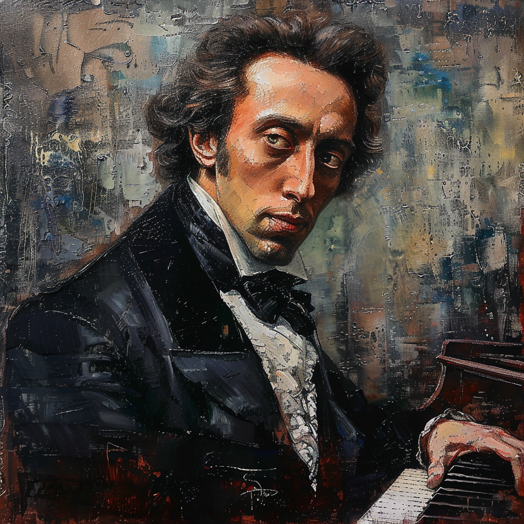 Portrait of Frederic Chopin Composer