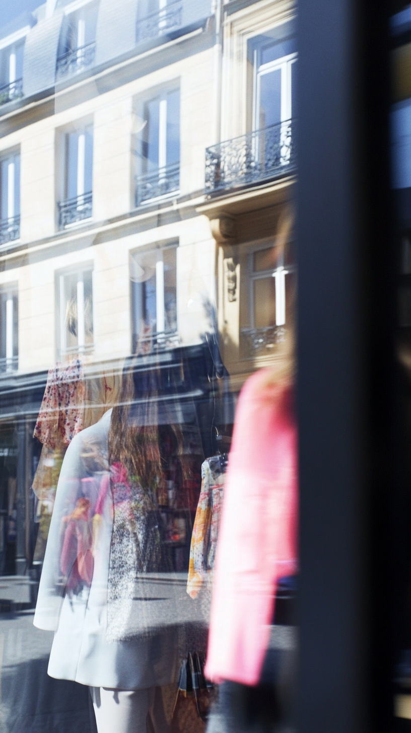 Teenage Woman Clothing Store